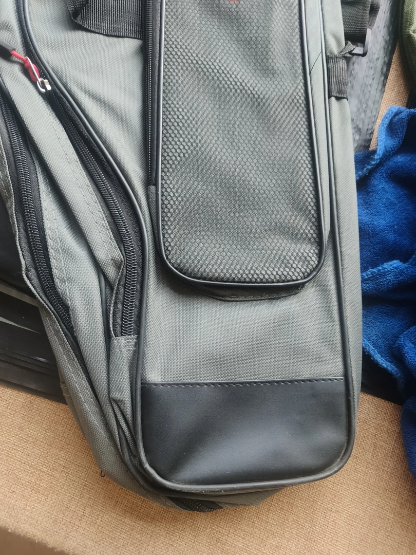 微瑕疵130厘米肚包2层渔具包颜色随机