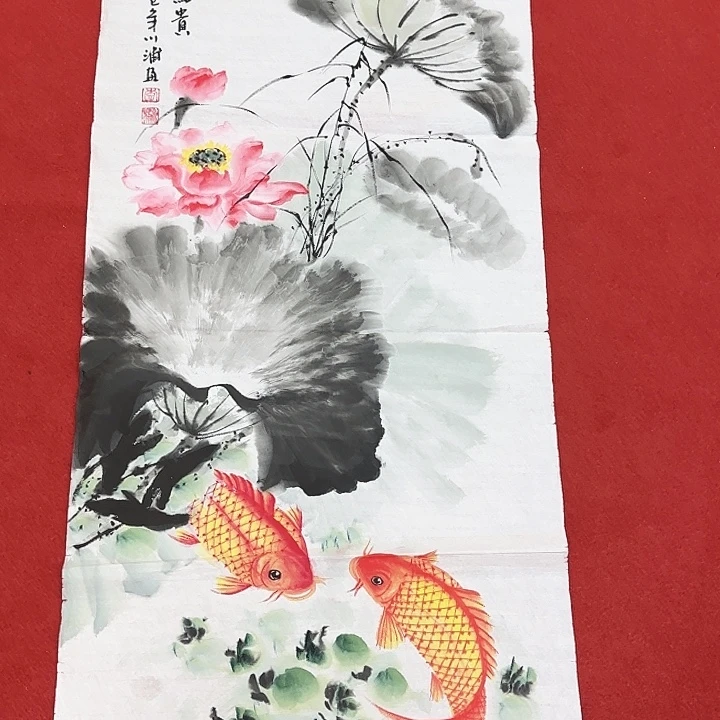 国画手绘画作品展