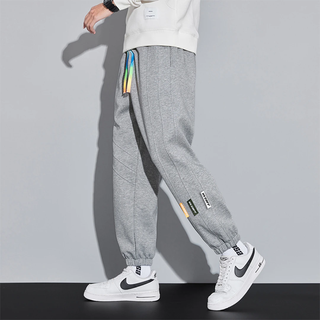 休闲长裤子男孩春秋季新款青少年运动初高中学生大束脚童卫裤