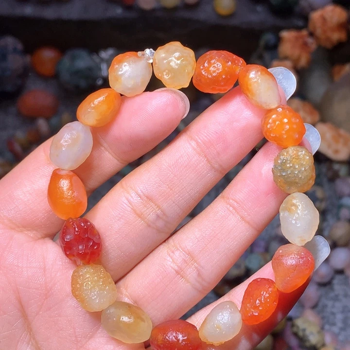 玛瑙/玉髓珠宝半成品未镶嵌