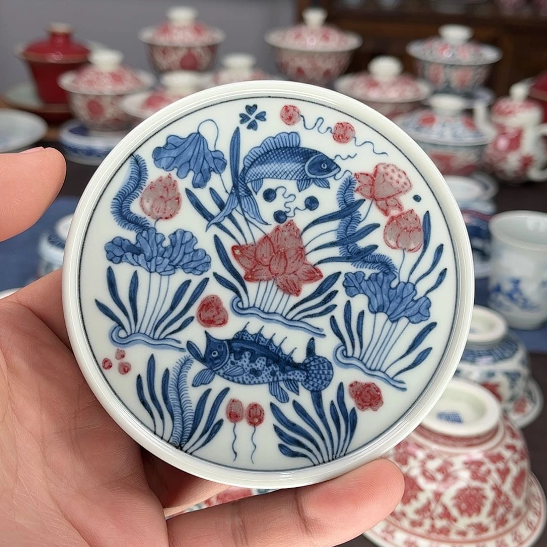 景德镇陶瓷青花釉里红