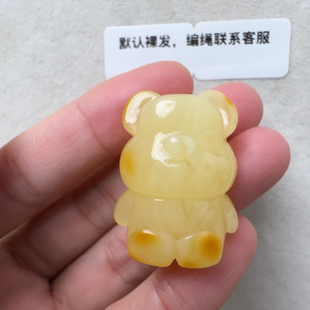 蜜蜡未镶嵌珠宝奇石超过七天不退不换，有瑕疵