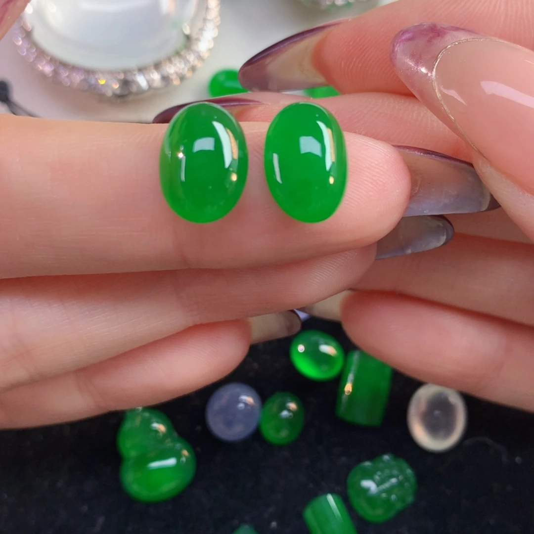 翡翠裸石12-8.8-5.12