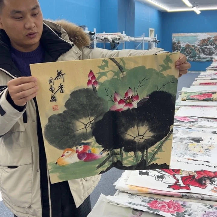 国画纯手绘作品欣赏