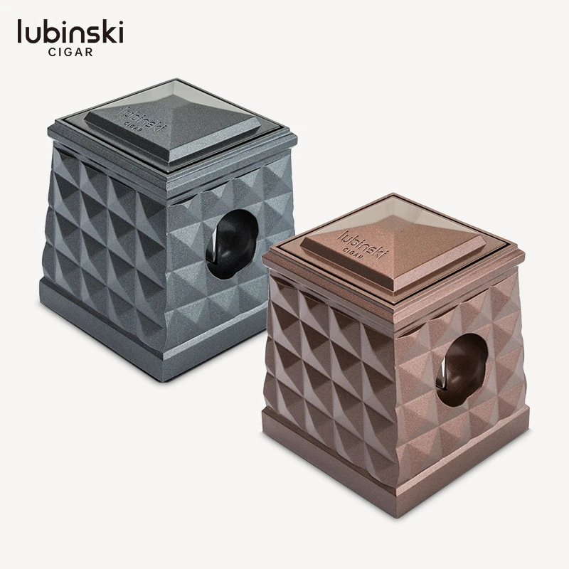 lubinski鲁宾斯基雪茄剪刀平切V切二合一断头台不锈钢刀片剪烟器