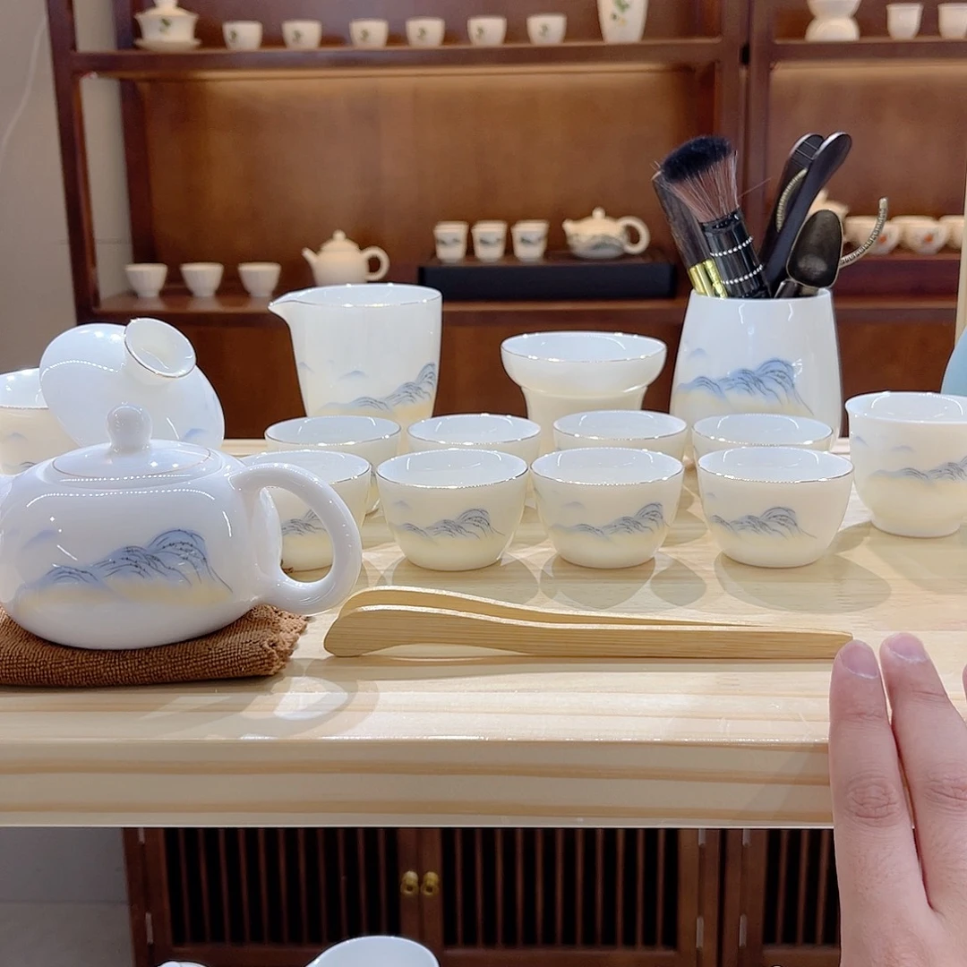 瓷片羊脂玉瓷羊脂玉瓷