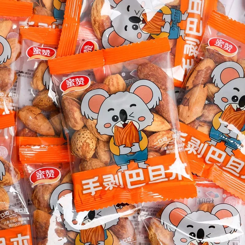 [老吴坚果]NP级原味巴旦木坚果大杏仁年货扁桃干孕妇零食巴坦木1