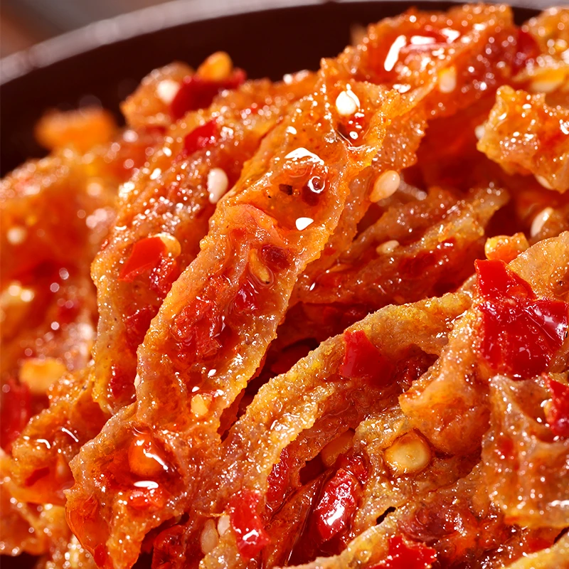思乡山长沙魔芋干小包装辣条零食年货湖南特产香辣魔芋爽素毛肚