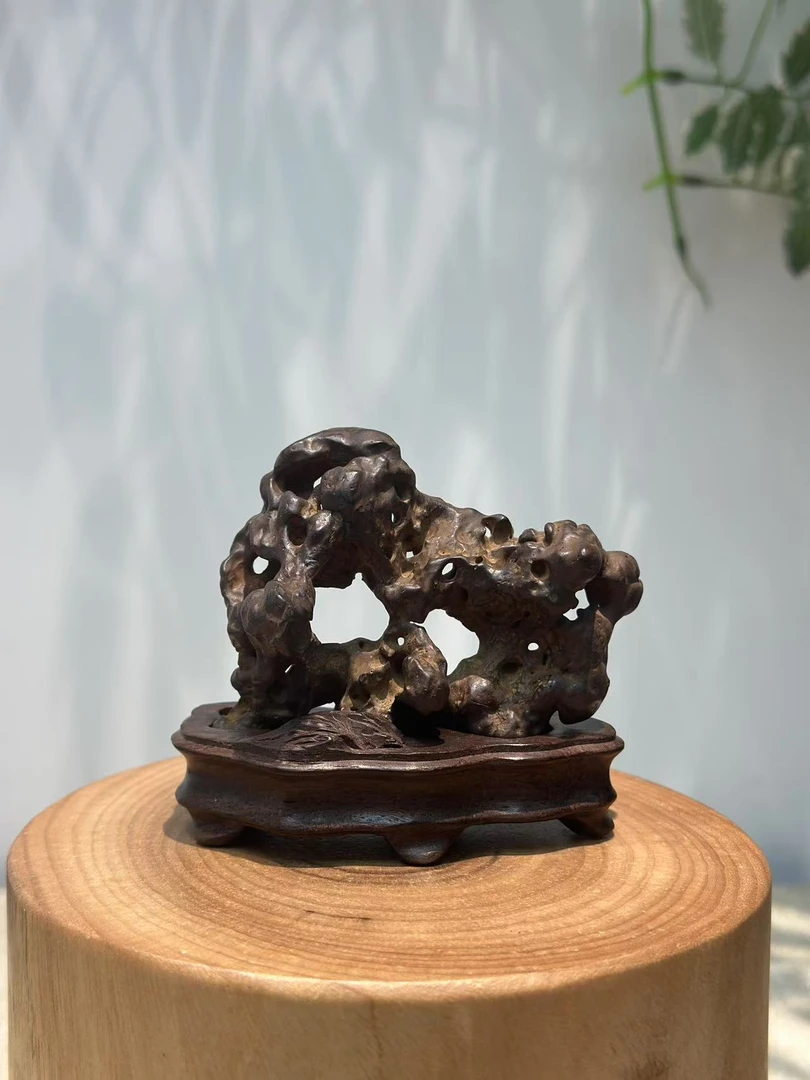 太湖水石 香炉摆件