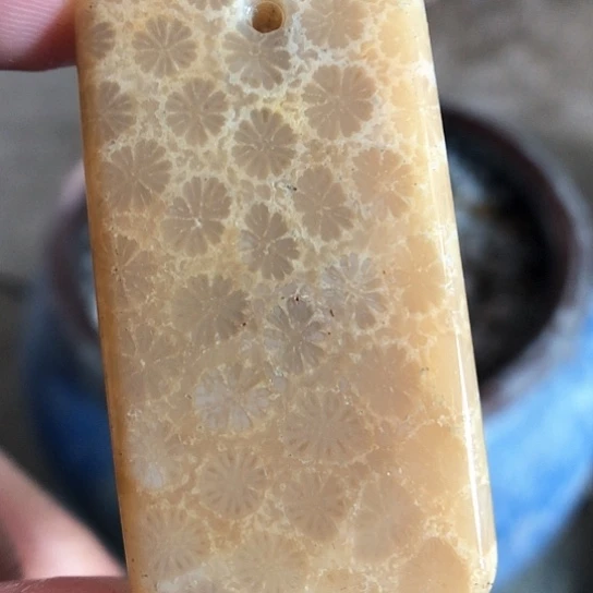 硅化玉吊坠未镶嵌