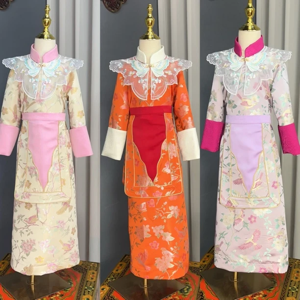 霸气小公主款#儿童西藏裙礼服服装