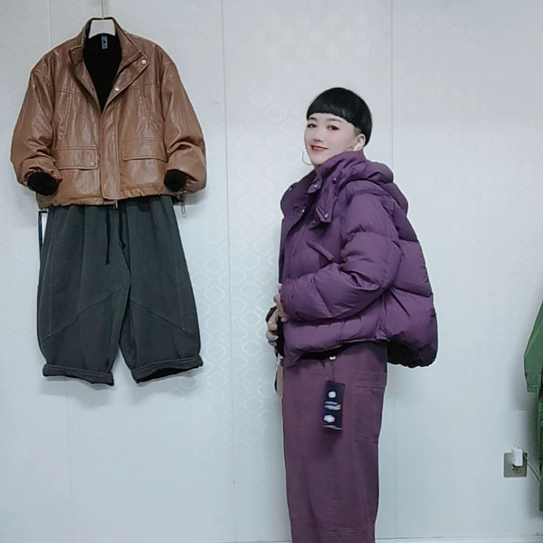 【爱尚布衣】宽松休闲小个子连帽加厚外套