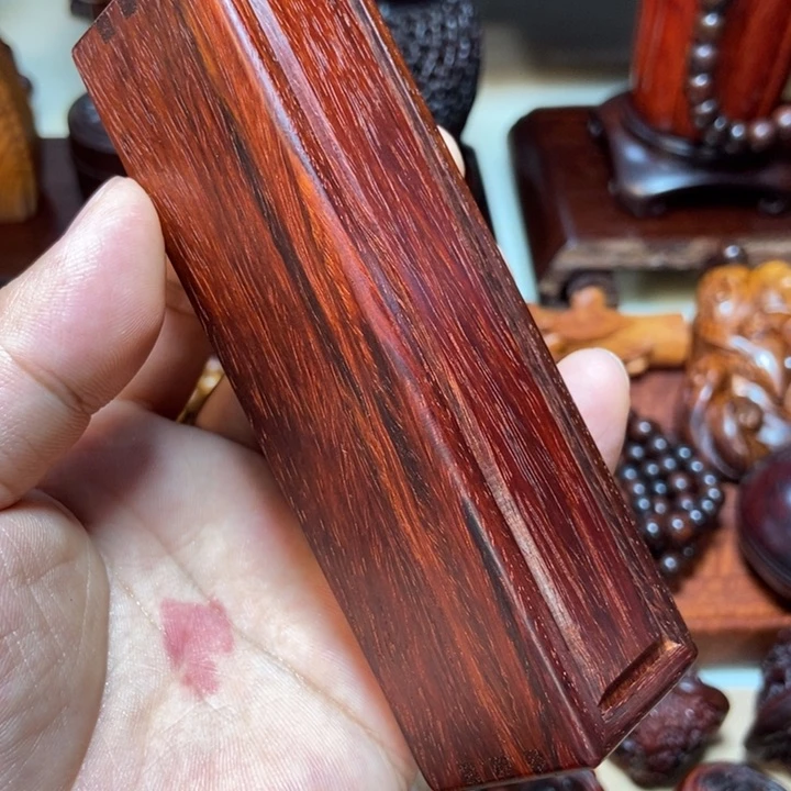 檀香紫檀(小叶紫檀)章料盒