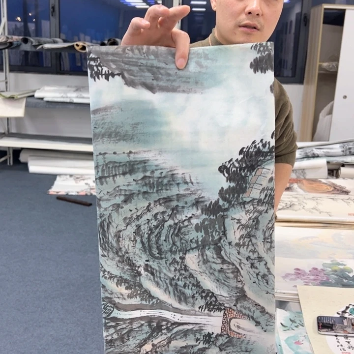 国画纯手绘作品欣赏图