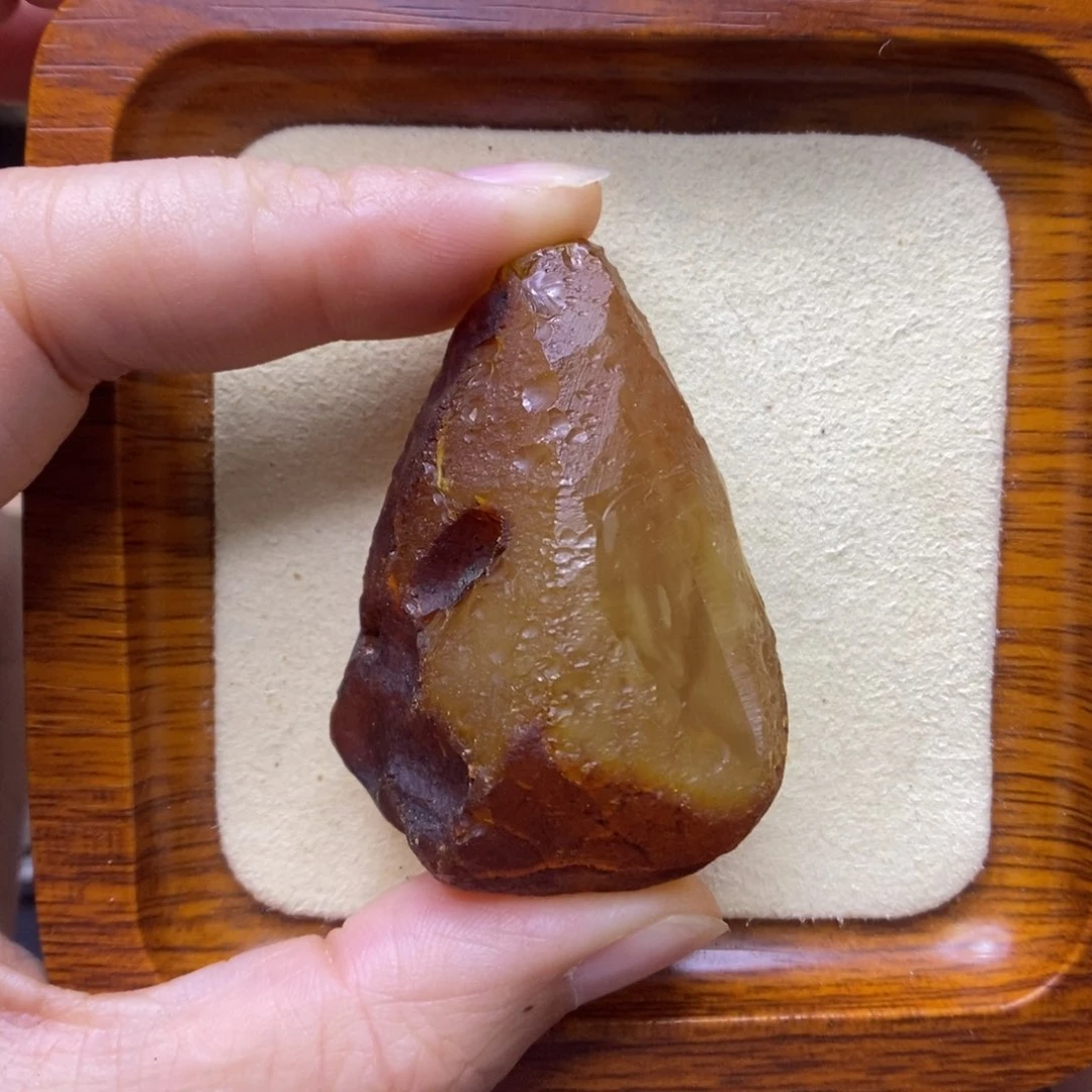 定制琥珀未镶嵌小**儿敏