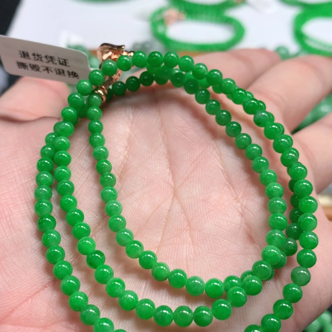 未镶嵌手链翡翠翡翠