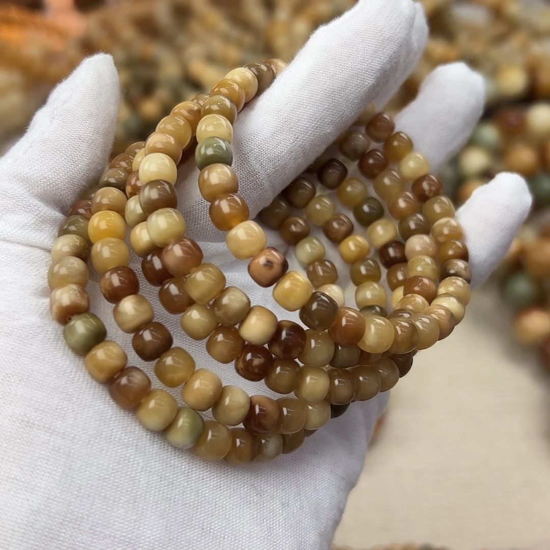 菩提根/象牙果吊坠67玉化龙脊发一条371