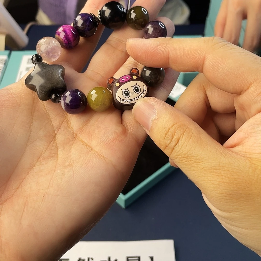 水晶银S925镶嵌手链