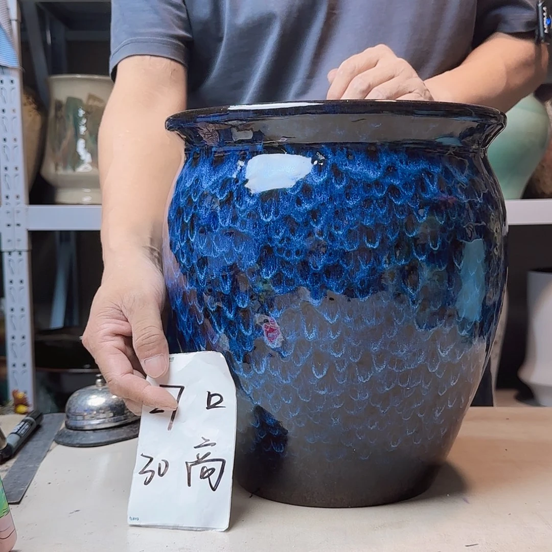 紫砂花盆尺寸27@30