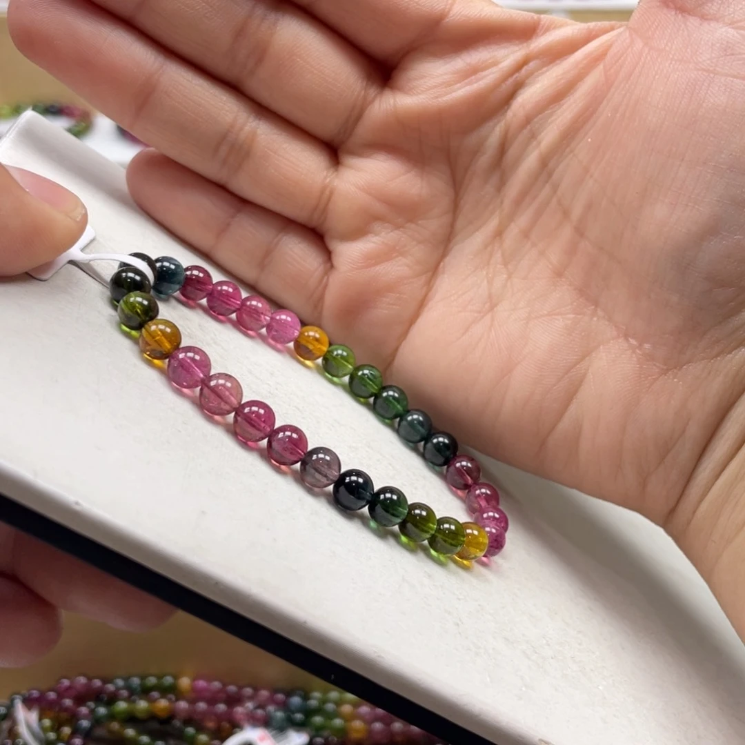 碧玺手串未镶嵌6mmmmmmmmmmmmmmmmmm