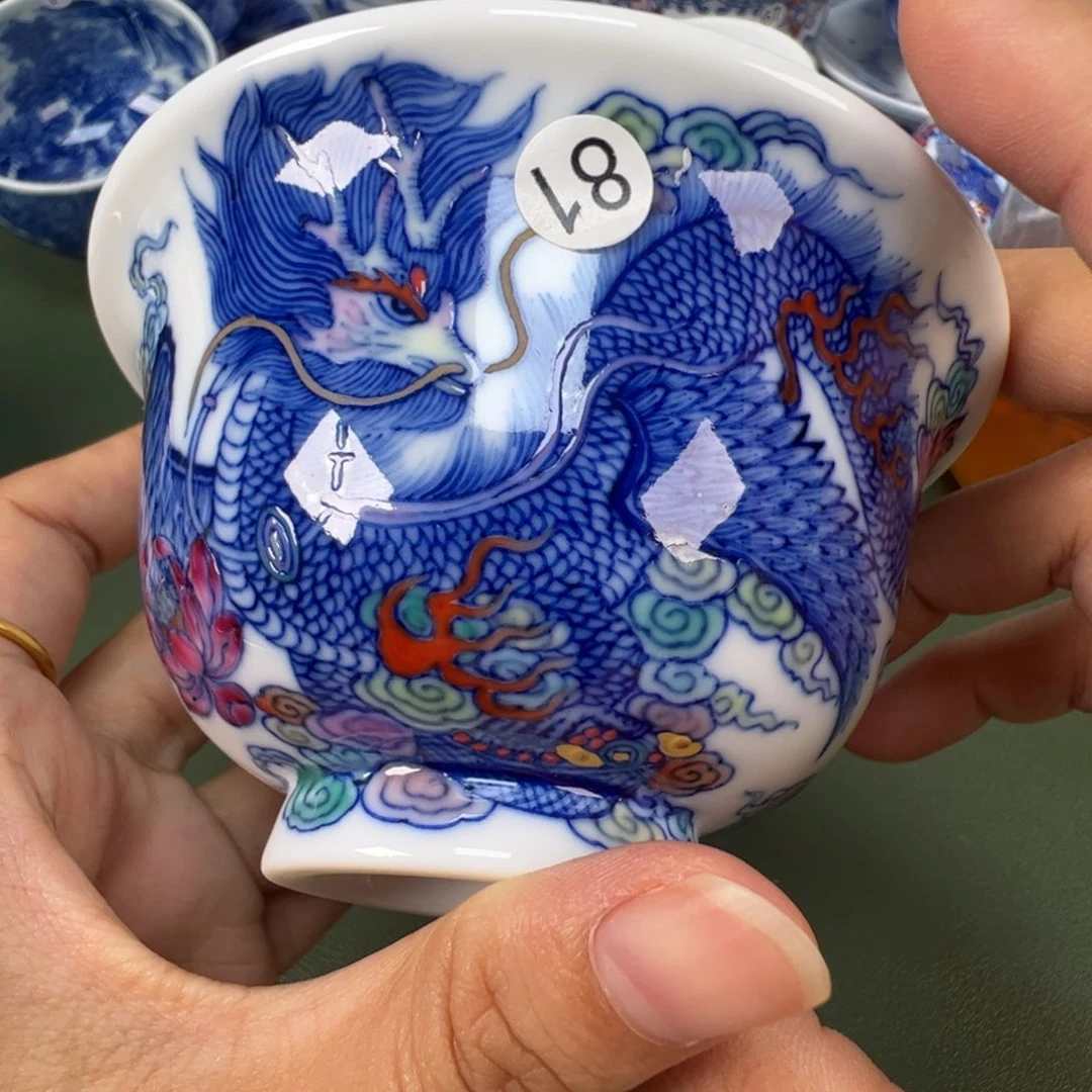 景德镇纯手工纯手绘茶具木木81