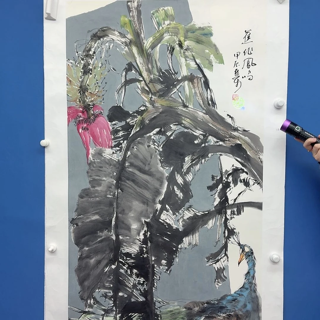 国画多次参加国内外大型