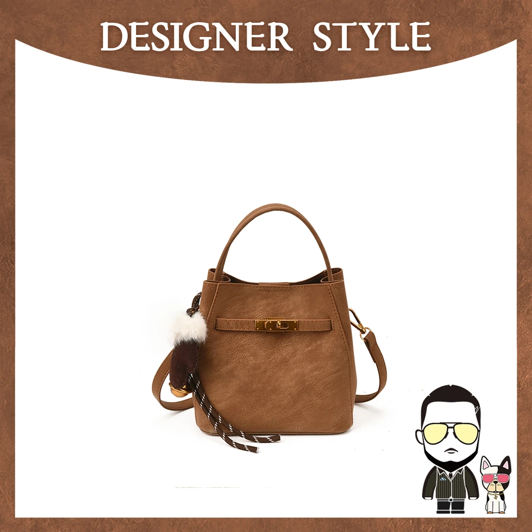 【左九设计师款】休闲百搭女士单肩手提包YF9837