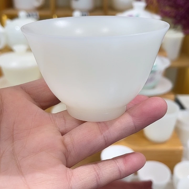 璞玉新材素烧宽口主人杯70-