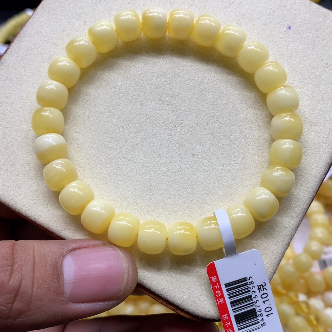 蜜蜡未镶嵌手链蜜蜡