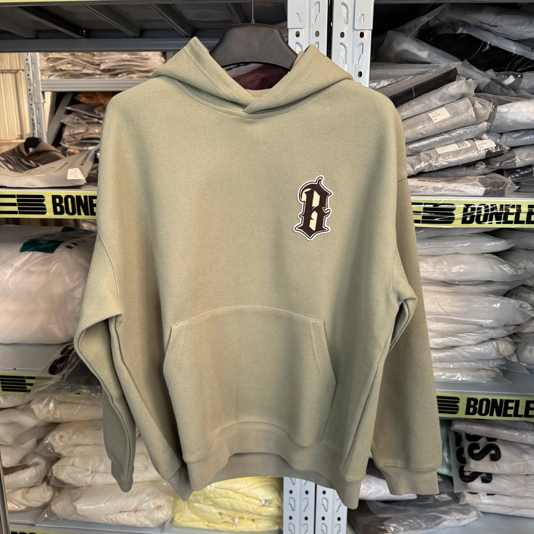 BLS童仔logo重磅呢子料连帽卫衣K3226