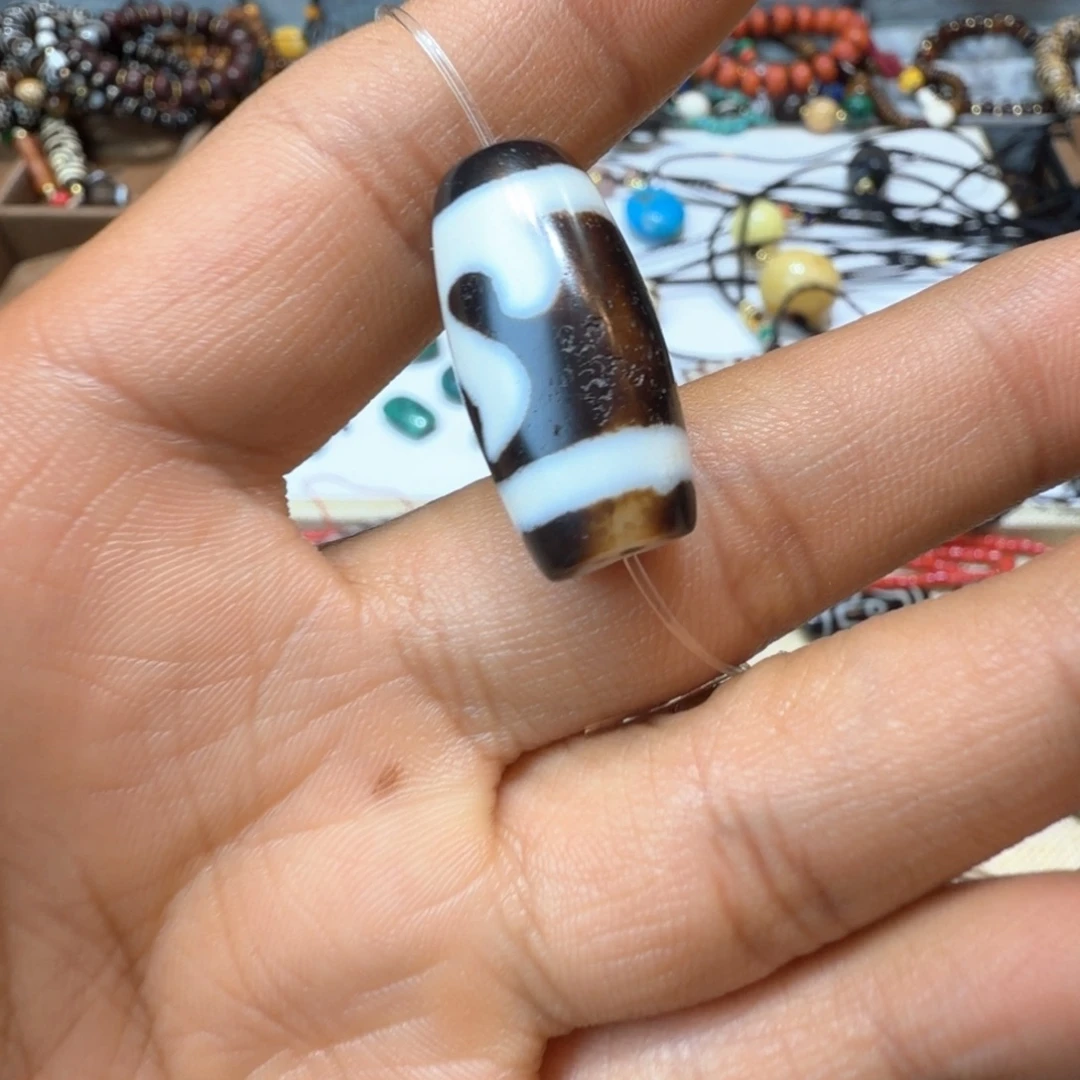 玛瑙/玉髓合金颈饰