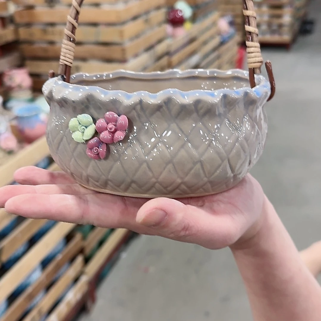 【闪购商品】陶瓷福利品，花盆凑单满10元发货！