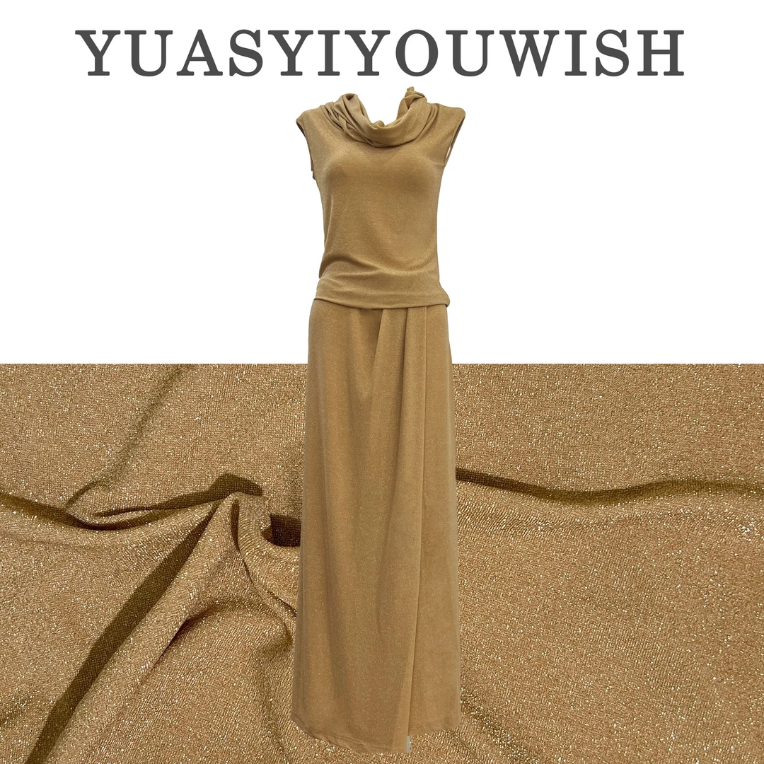 [X Y]|“浮海”设计师版型慵懒风荡领上衣半身裙套装