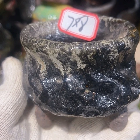 粗陶花盆手工花盆制作