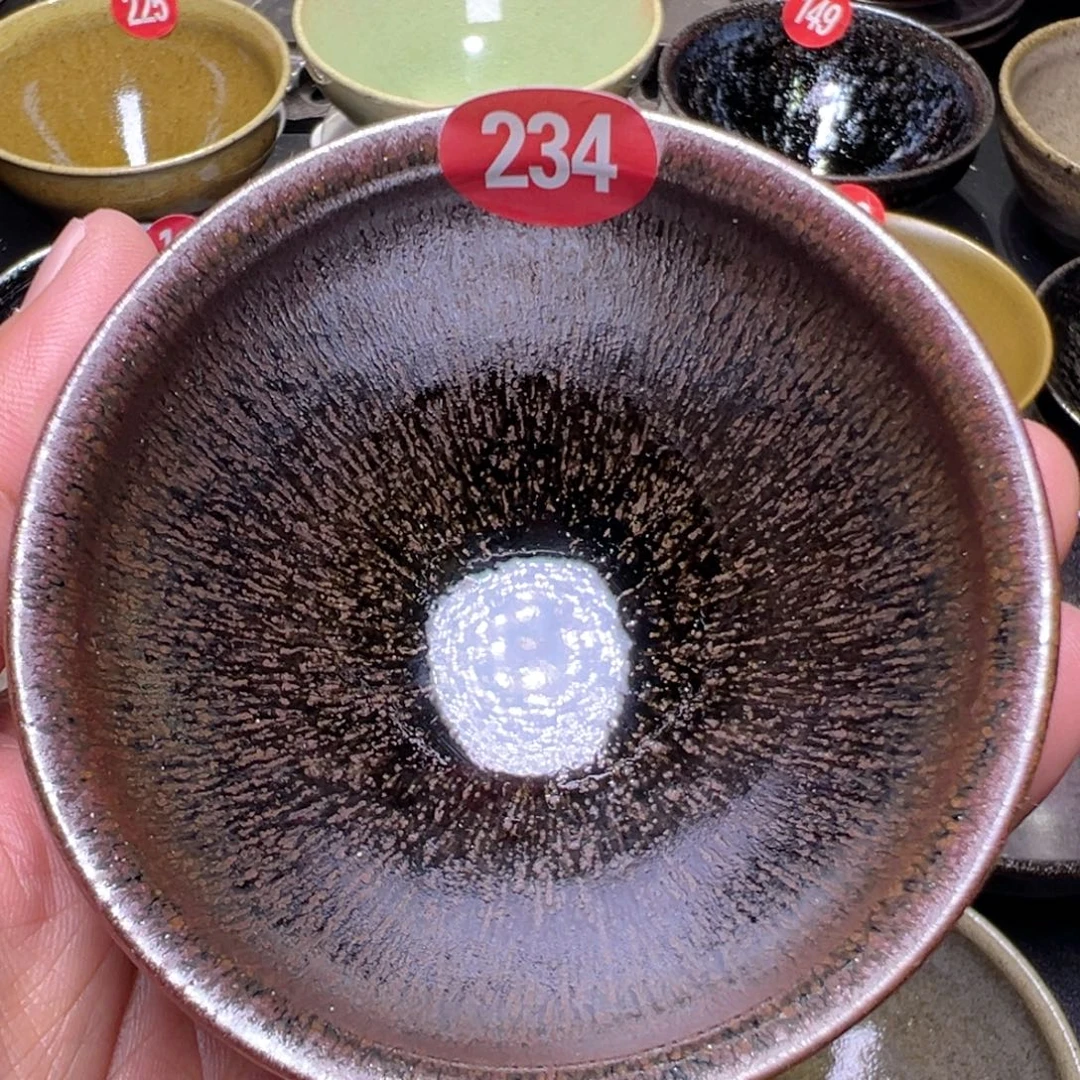茶盏青御坊龙窑柴烧茶盏