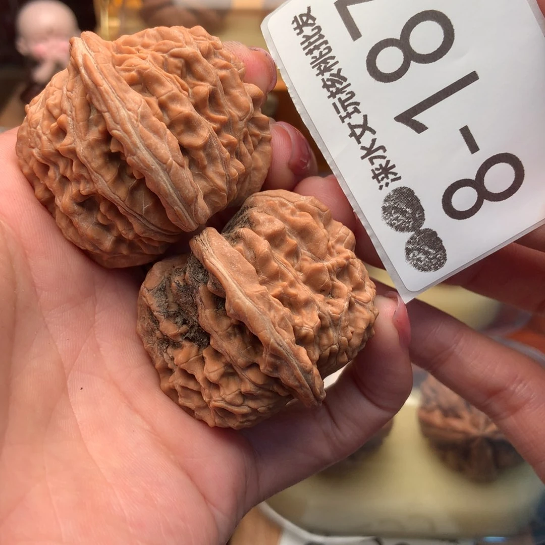 文玩核桃把件42四座楼