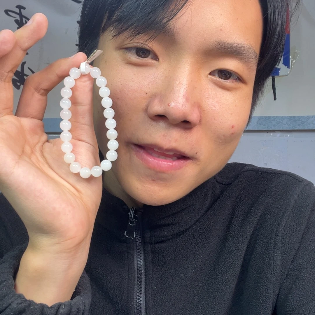 颈饰未镶嵌和田玉多样性高端羊脂玉卡8货头