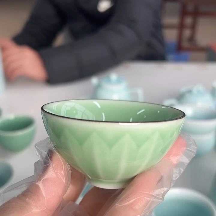 小米茶器龙泉青瓷
