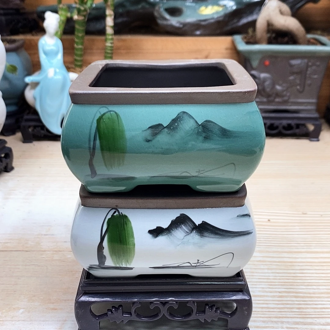 花盆紫砂陶瓷艺术作品欣赏