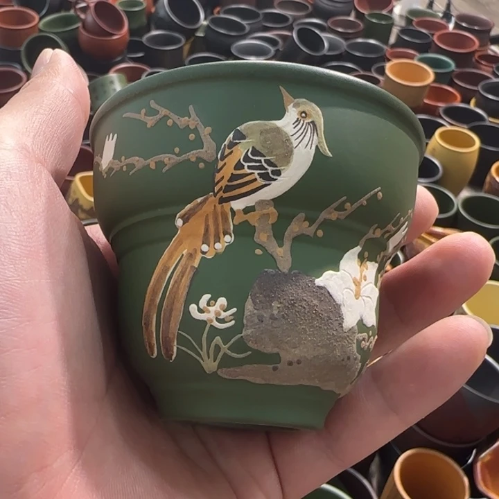 茶杯紫砂全手工制作工艺