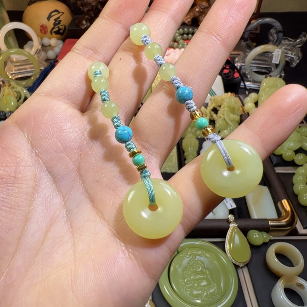 和田玉未镶嵌颈饰拍一发一多样性发