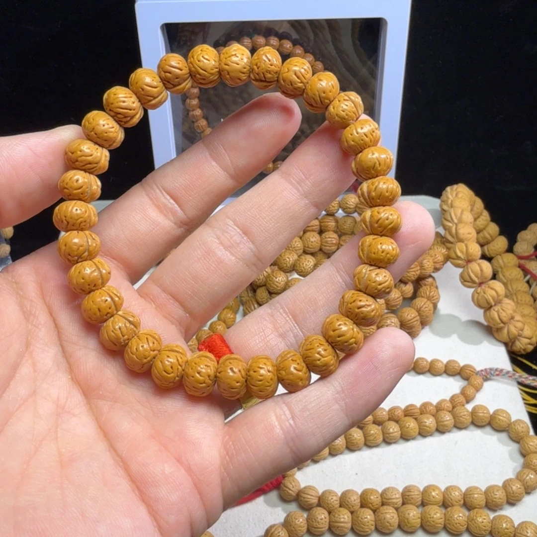 十***孩桃核吊坠1.0蟠桃手串