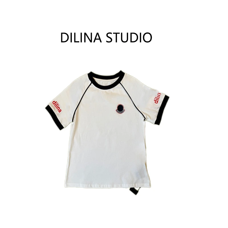 【向日葵短袖】小众设计女士春夏新款短袖T恤时尚圆领休闲百搭