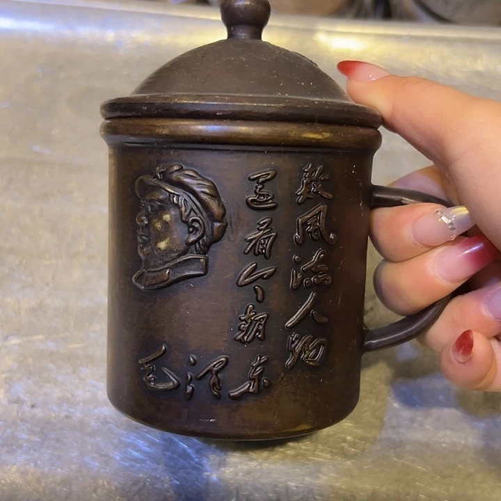黄铜摆件，文房摆件