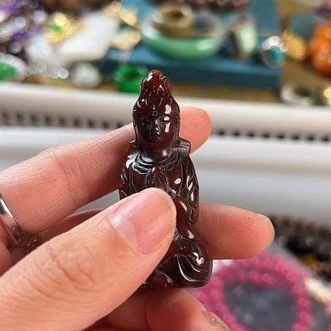 吊坠滴血莲花菩提