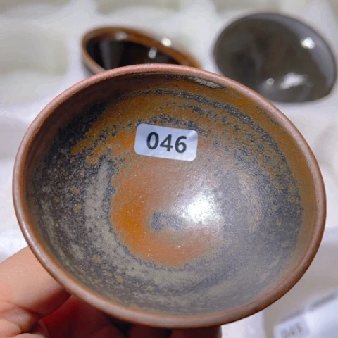 茶盏原矿原釉柴烧建盏