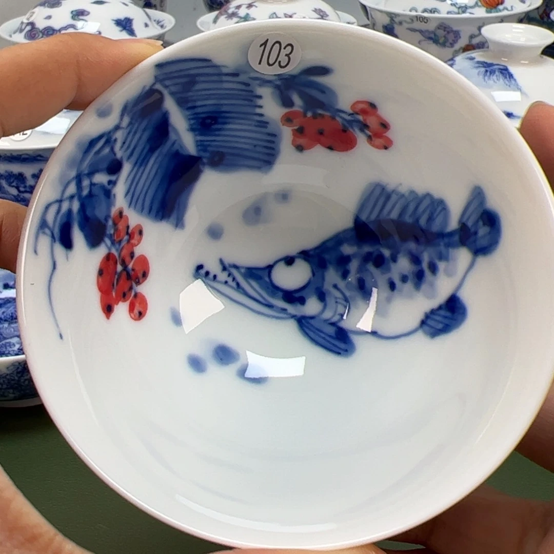 景德镇纯手绘茶具103