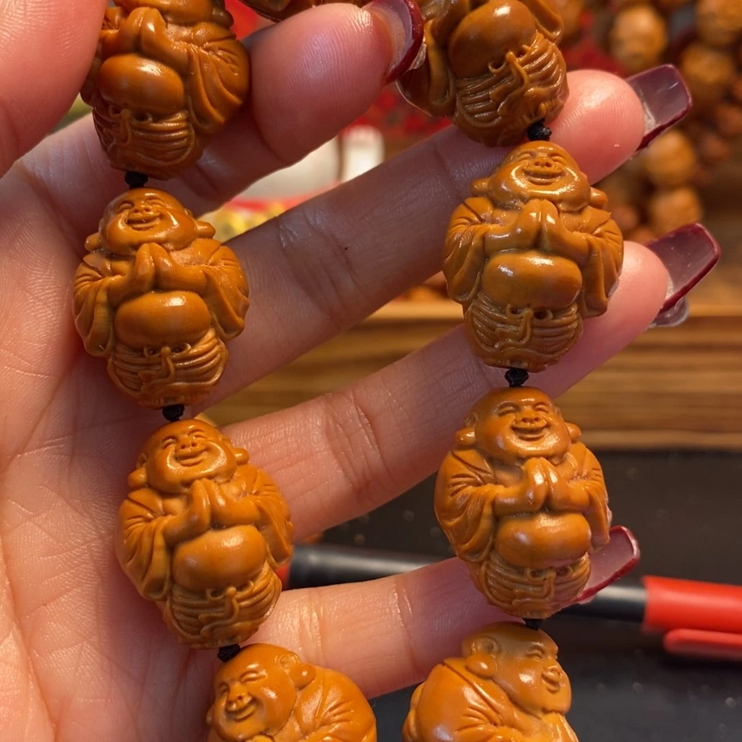 橄榄核手串/手链弥勒佛