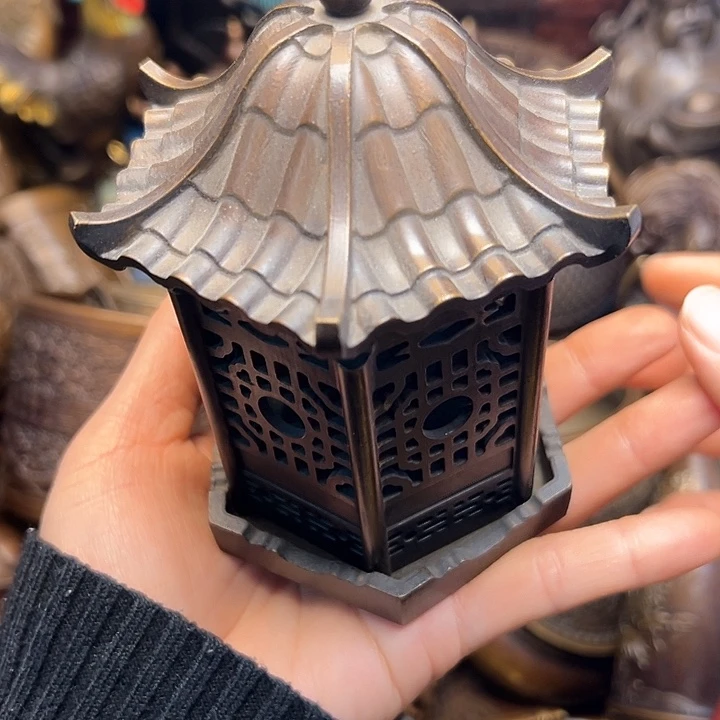 铜器摆件老王直播间