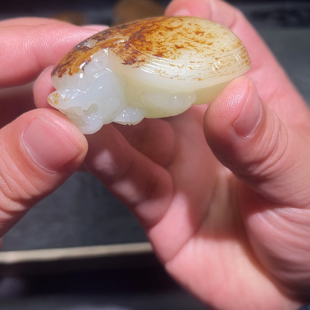 哈***姐和田玉未镶嵌颈饰